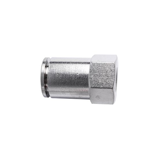 Metal Pu Fitting Straight 12mm 1/8" F